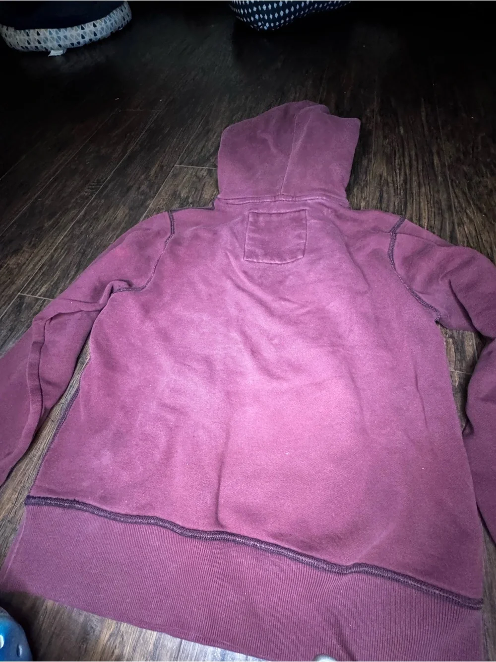 USED BOYS LARGE Abercrombie Hoodie- SEE PICS FOR FLAWS